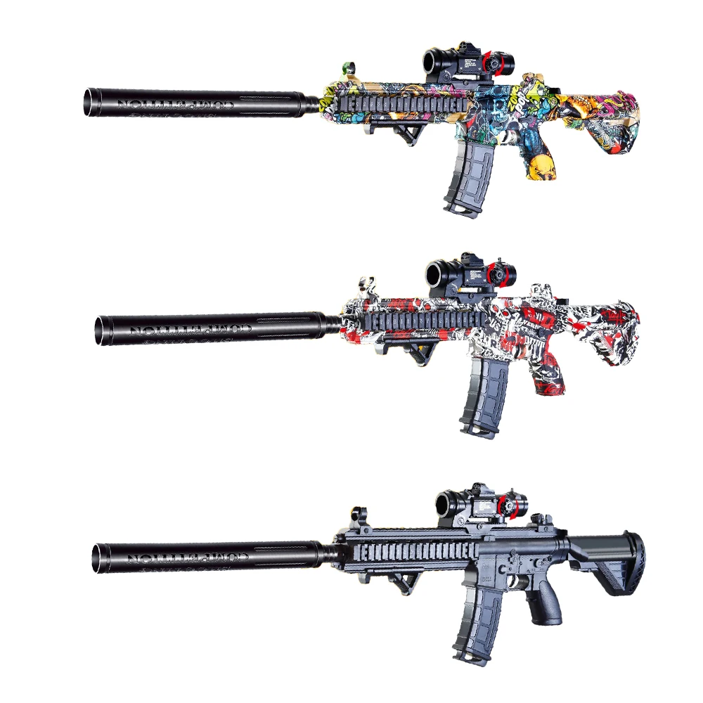 Amazon hot selling 2023 Electric Water Gel Splatter m416 Gel blaster Ball Launcher Gun Toy Outdoor Playing armas de juguete