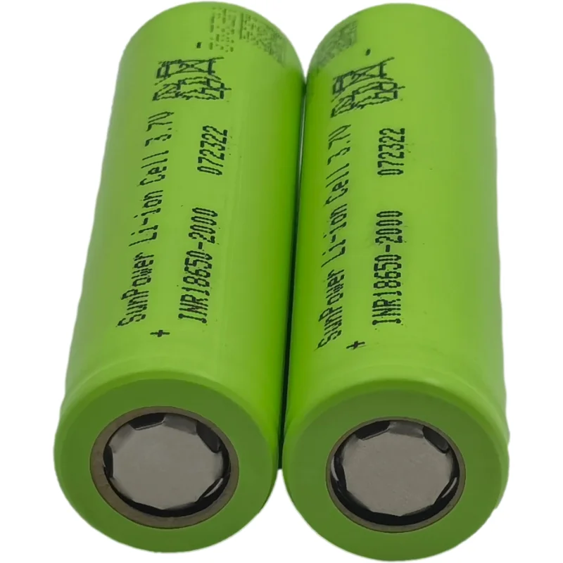 Genuine new 18650 lithium battery 3.7V 2000mAh rechargeable battery