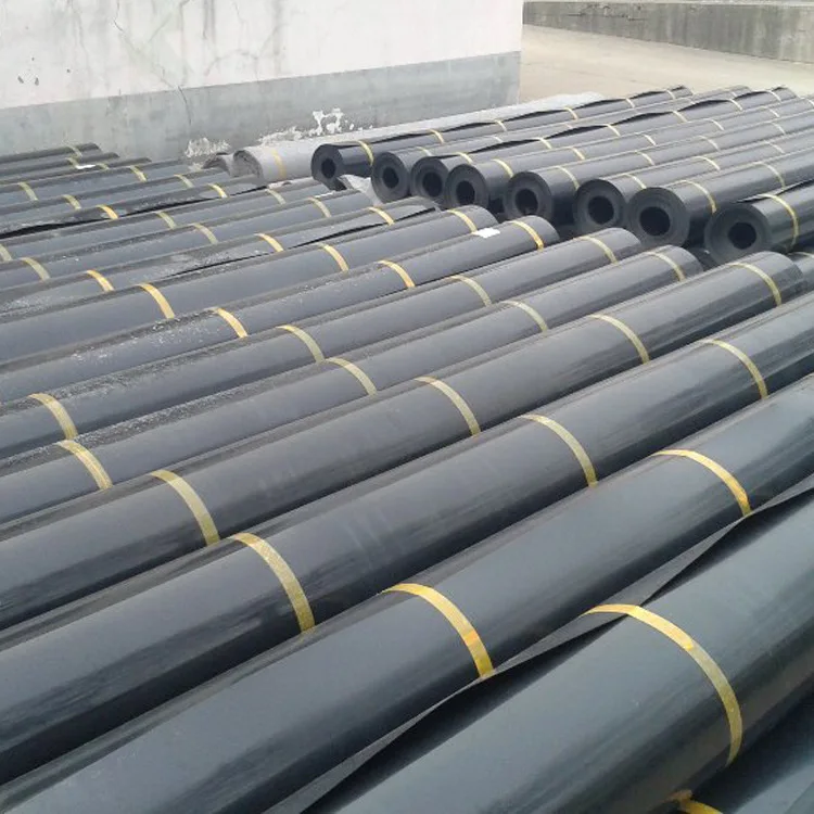0.75 0.5mm plastic poly fish high density polypropylene commercial small  Geo Membran Pe Liner Dam Liner Sewage Landscape