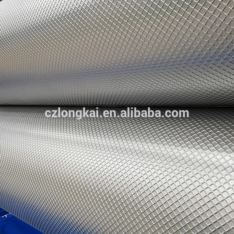 Wood Roller Effect Metallic Embossing Machinery double-sided embossing roller