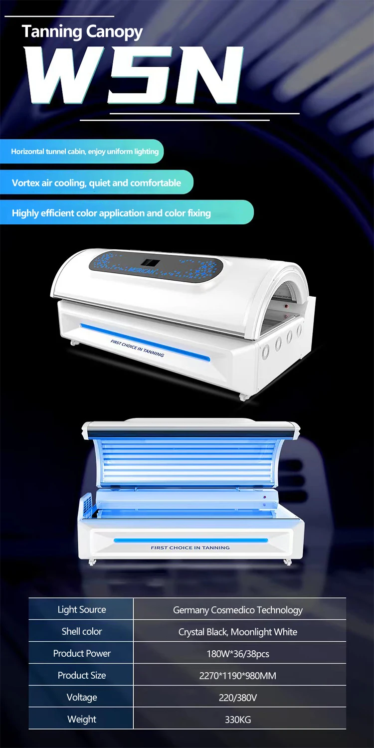 2024 Vertical Solarium Tanning Machine for Whole Body Tanning Bed Spray Sun Bathing Machine Professional Body Tanning Machine