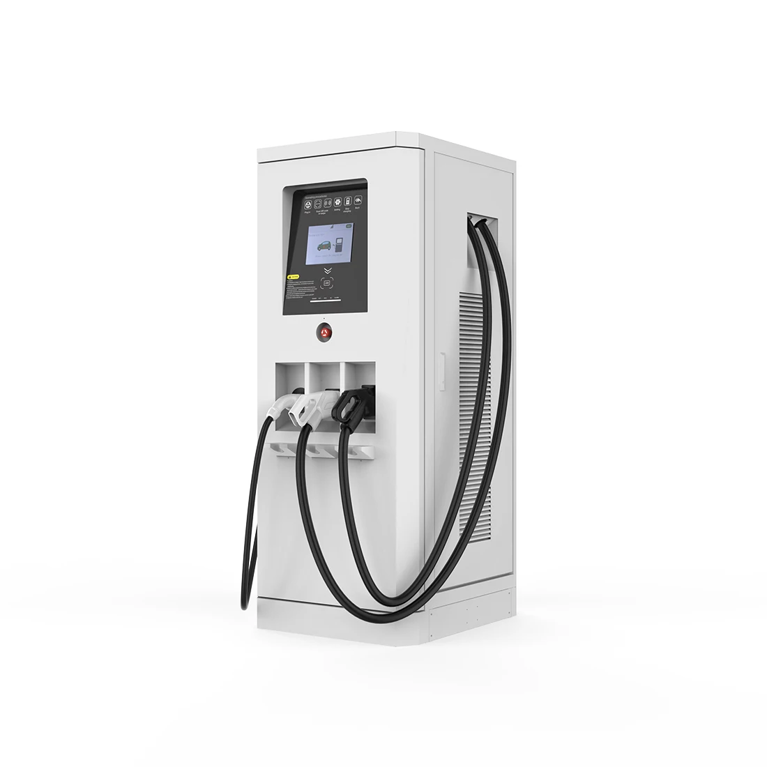 Напольная напольная Автомобильная зарядная станция OCPP CCS chademo кВт постоянного тока