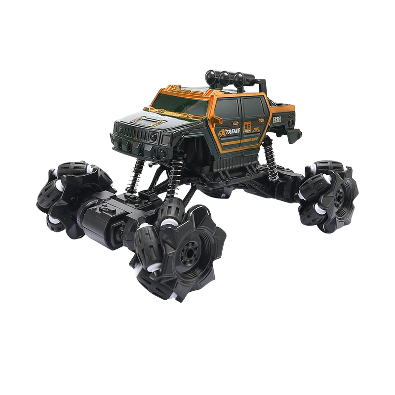 Премиум OEM фабрики 2021 Рождественский игрушечный подарок 4x4 программируемая музыкальная подсветка танцевальный гусеничный трюковый автомобиль Детский Радиоуправляемый автомобиль