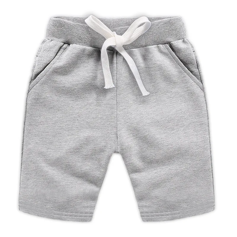 
Sunny Baby Summer Wholesale Customized Cotton Plain Color Boys Cargo Shorts 
