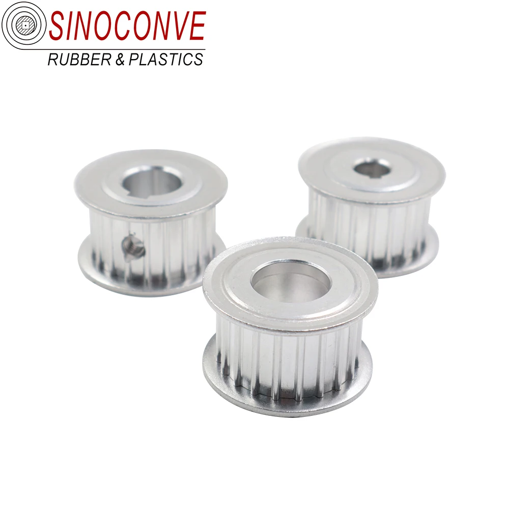 Manufacturer Custom Aluminum Alloy Material T5 Timing Belt Pulleys Bar Stock