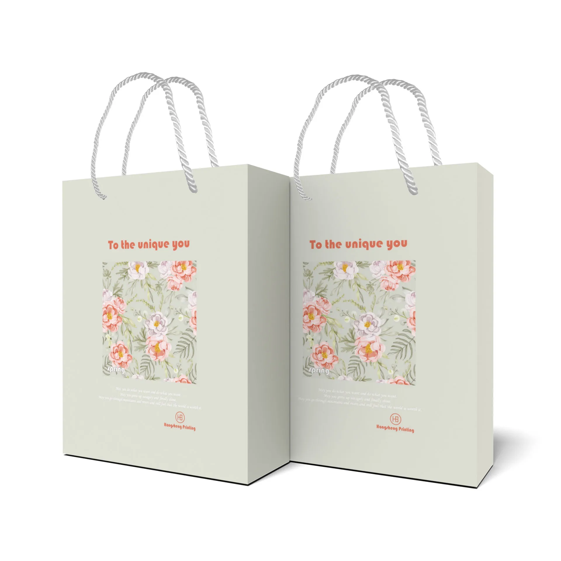 Manufacturer Supplier Printed Bag Reusable Logo Retail Shopping Bags For Food Use
