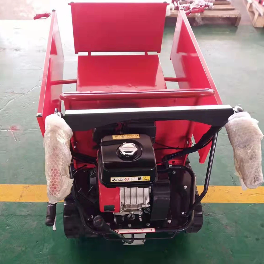 All-Terrain Tracked Vehicles Mini and Heavy-Duty Crawler Dumpers Diesel Rubber tracked vehicle rubber track