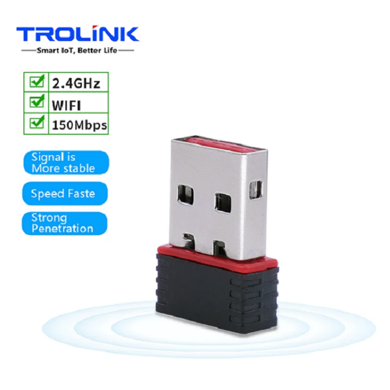 Factory OEM MTK7601 Dongl 150M 2.4GHz Card Mini Wireless Usb Adapter Wi-fi network Dongle