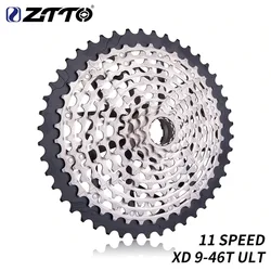 ZTTO Mountain Bicycle parts freewheel cassett 11 Speed 9-46T  XD Cassette Ultralight Steel Durable Ultima te Sprocket 9-46 k7