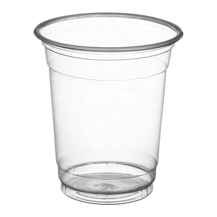 14oz Plastic Disposable Juice Cup PP With Lid