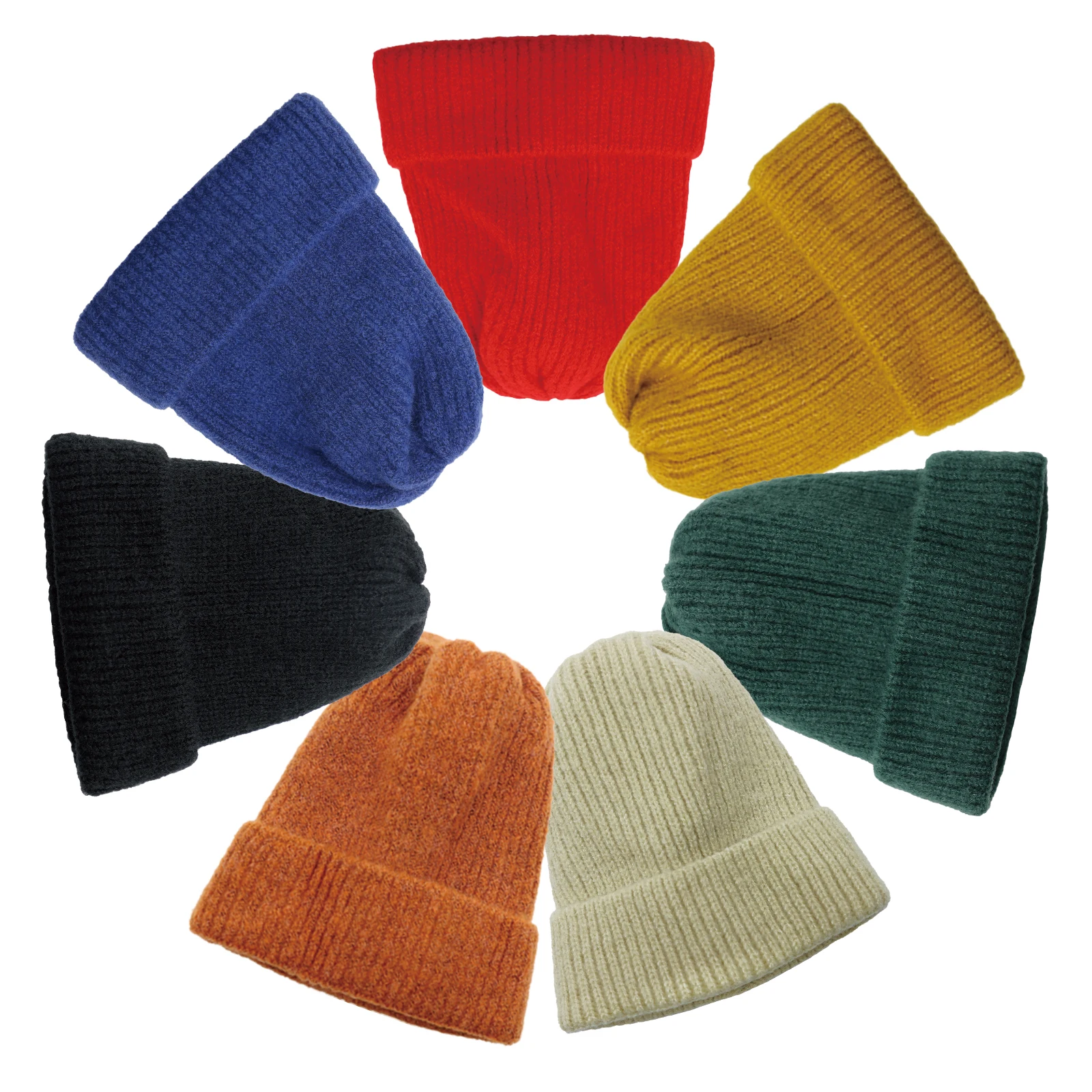 Wholesale high quality custom private label winter baby kids hat children custom beanie knitted