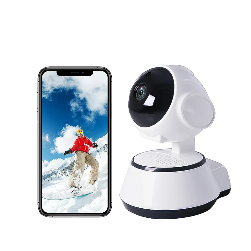 Q6 720P камера ночного видения PTZ wifi ip двухсторонняя голосовая Hd-камера Ptz IP-камера видеонаблюдения Smart