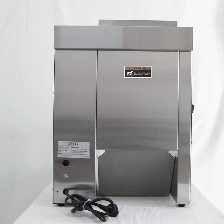 SHM11 High Efficient Hamburger Bun Toaster Food Grade Stainless Steel Burger Bread Toaster Machine Hamburger Machine