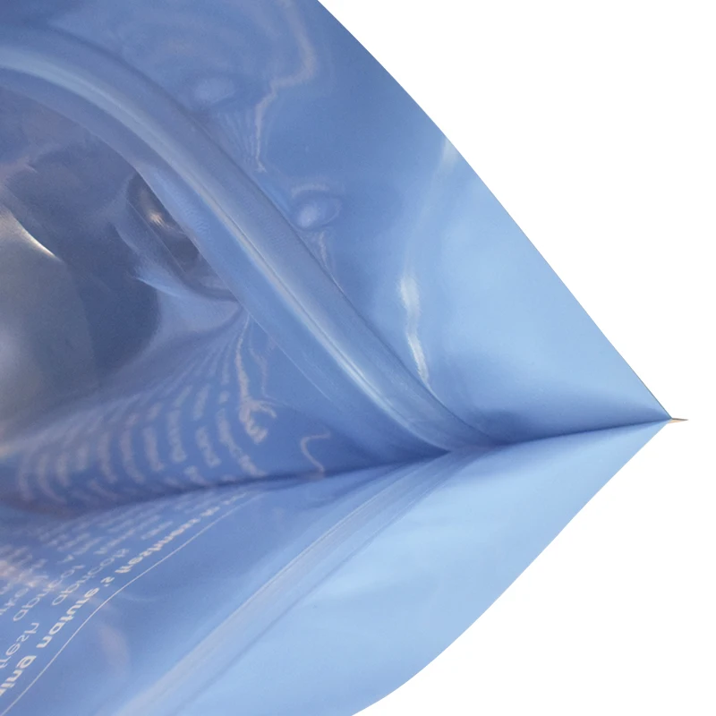 Customized Glossy Printed Apricot Food Packaging With Aluminum Foil Stand Up Pouch Bags