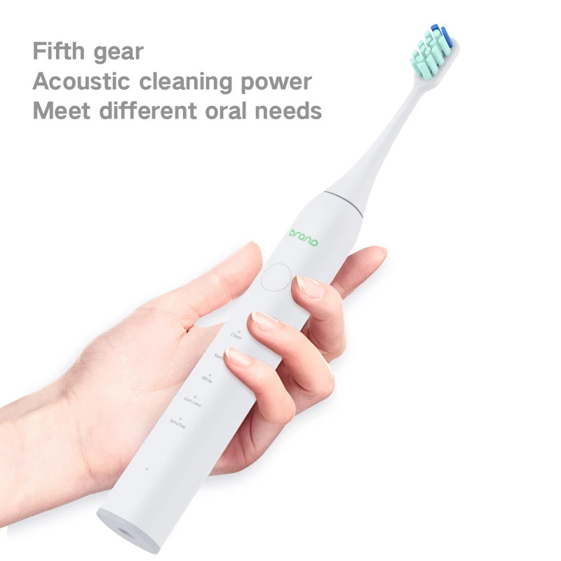 sonic toothbrush Custom Logo Home Teeth Bleaching Ipx7 Waterproof Teeth Whitening Electric Toothbrush Wholesale