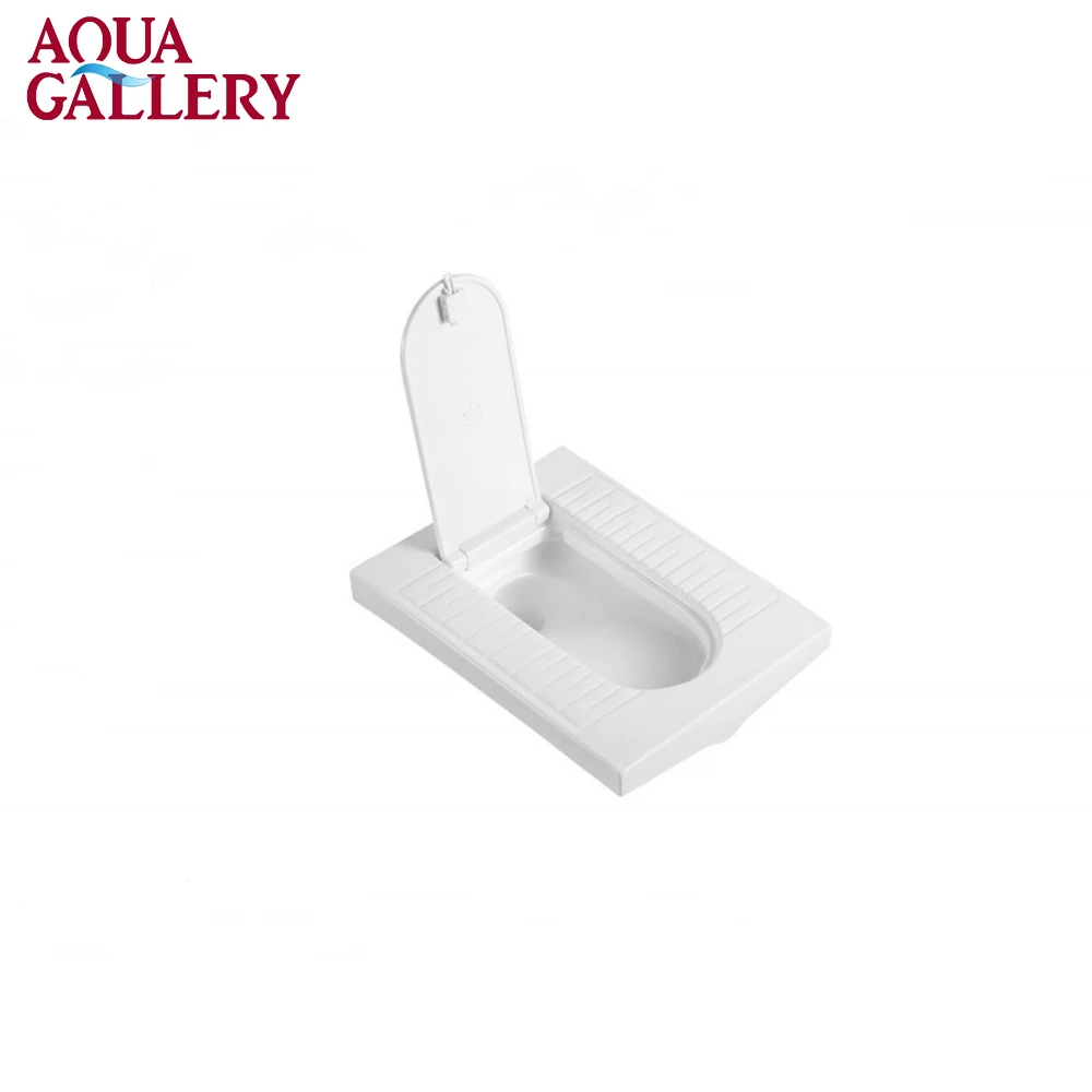 Medium Deep White Cheap Price Ceramic WC Pan Water Closet Porcelain Squatting Squat Toilet