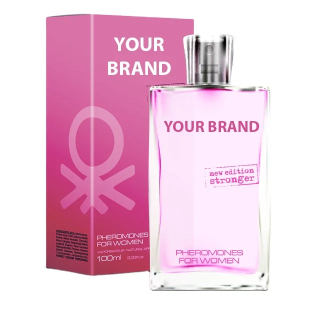 YOUR BRAND 100ml Perfume with Pheromone for women UE OEM Manufacturer Private Label Pheromone  Factory Formulation Pheromones