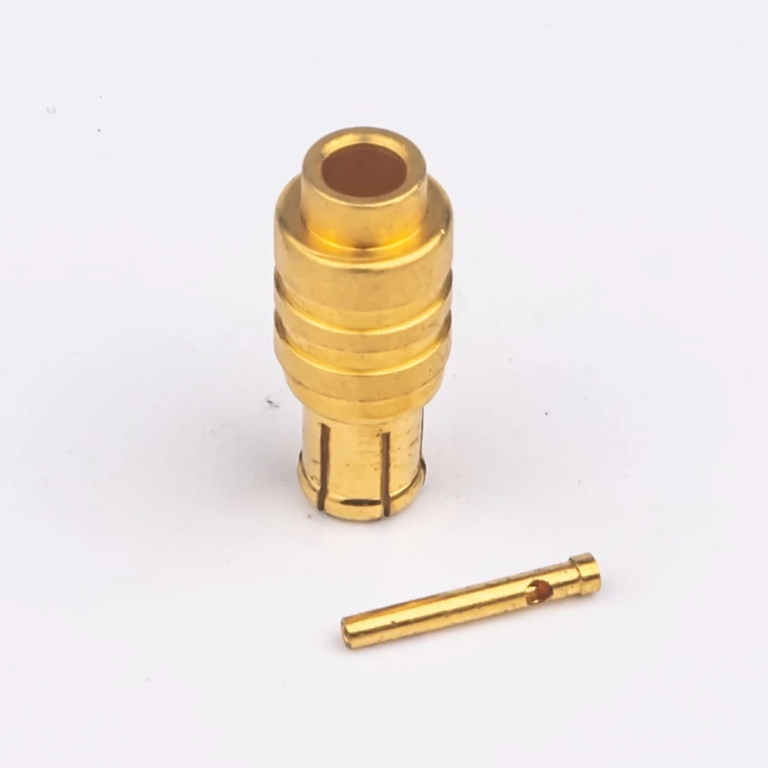 Factory direct male plug Brass plated gold for Coaxial Cable RF coaxial MCX connector
