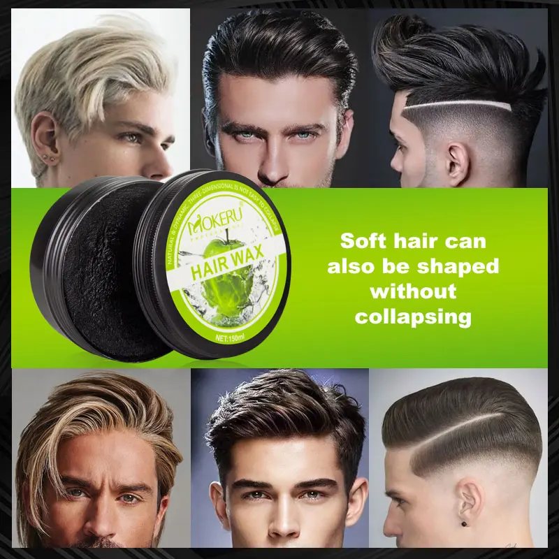Private label mens hair shaping moisturizing hair clay hair wax for men