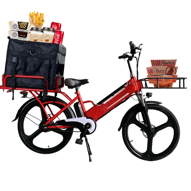 D-biker City Ebike Food Delivery Single Speed Vintage Electric Bike Electric Bicycle