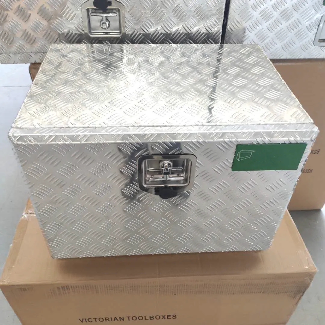 
Trailer Caravan Accessories Aluminium central locking storage Tool boxes for Generator 