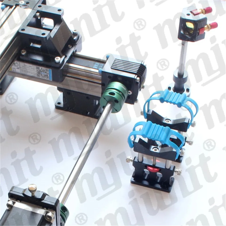 mjunit two head cnc laser kit 1550x1050mm high precision laser rail