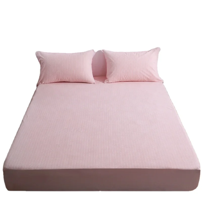 New wholesale customized cotton terry mattress protector waterproof cover