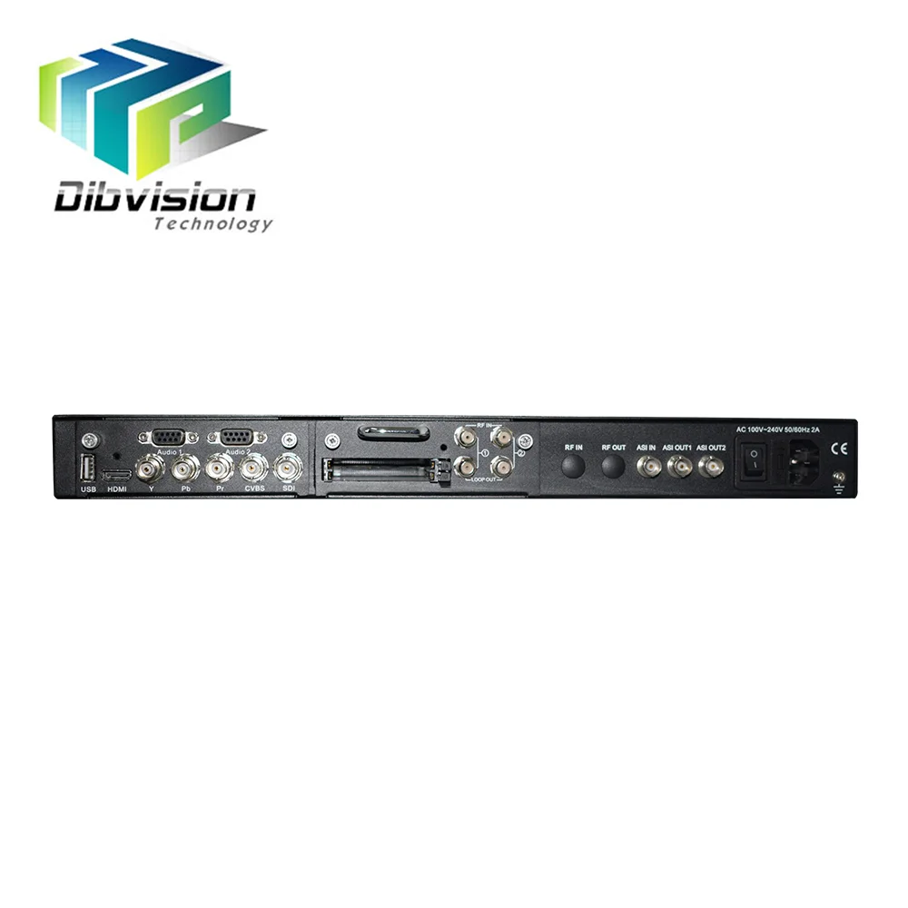 Цифровой hd декодер DIBSYS SDI-приемник с разъемом для карт памяти ASI UDP IP-вход re-mux