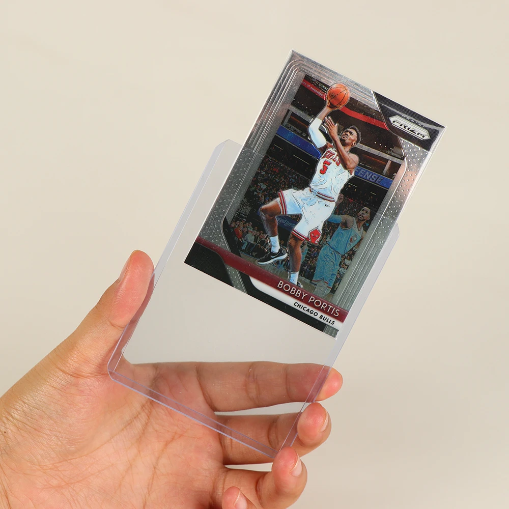 Stars Collect Amazon Hot 35PT PVC Cards Holder Sleeve Top Loader 3x4 inch  Card Sleeve collect Toploader yugioh card sleeves