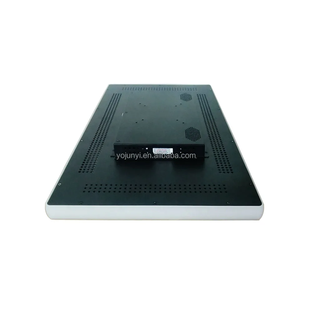 LED light frame display 24 27 32 43 inch capacitive touch screen monitors with 3M or ELO