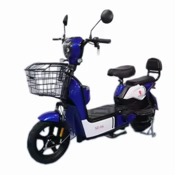 Two Wheels Bicycle 48v 350w E-bike Cheap Electric Motor Scooter Low Step Electric Bike For 2 Person made in China
