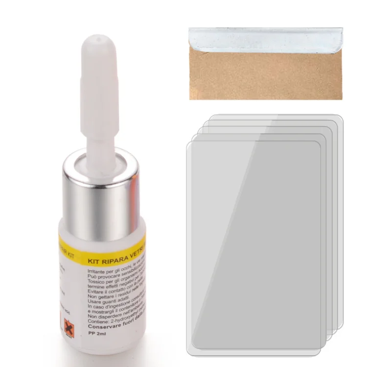 
2020 new aircraft shape glass maintenance car windshield repair kit, chip tools for repairing car scratches and cracks 