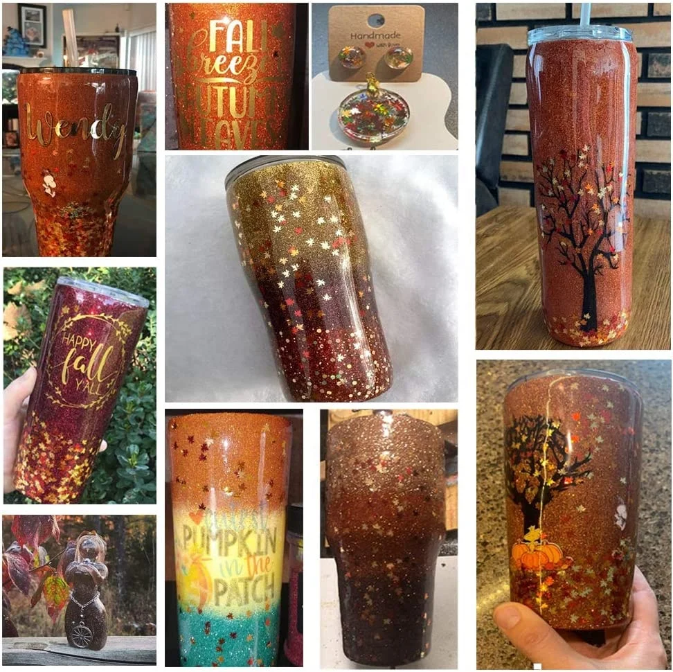 Factory Bulk Supply Wholesale Color Customized Shape Series Colorful Glitter for Christmas Decoration