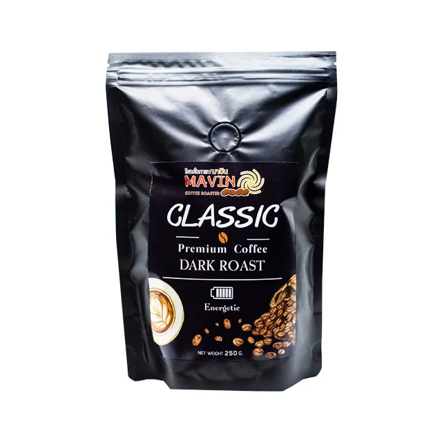 
Blend Coffee Dark Roast Premium Classic Thailand Coffee Beans Mavin Coffee Brand 