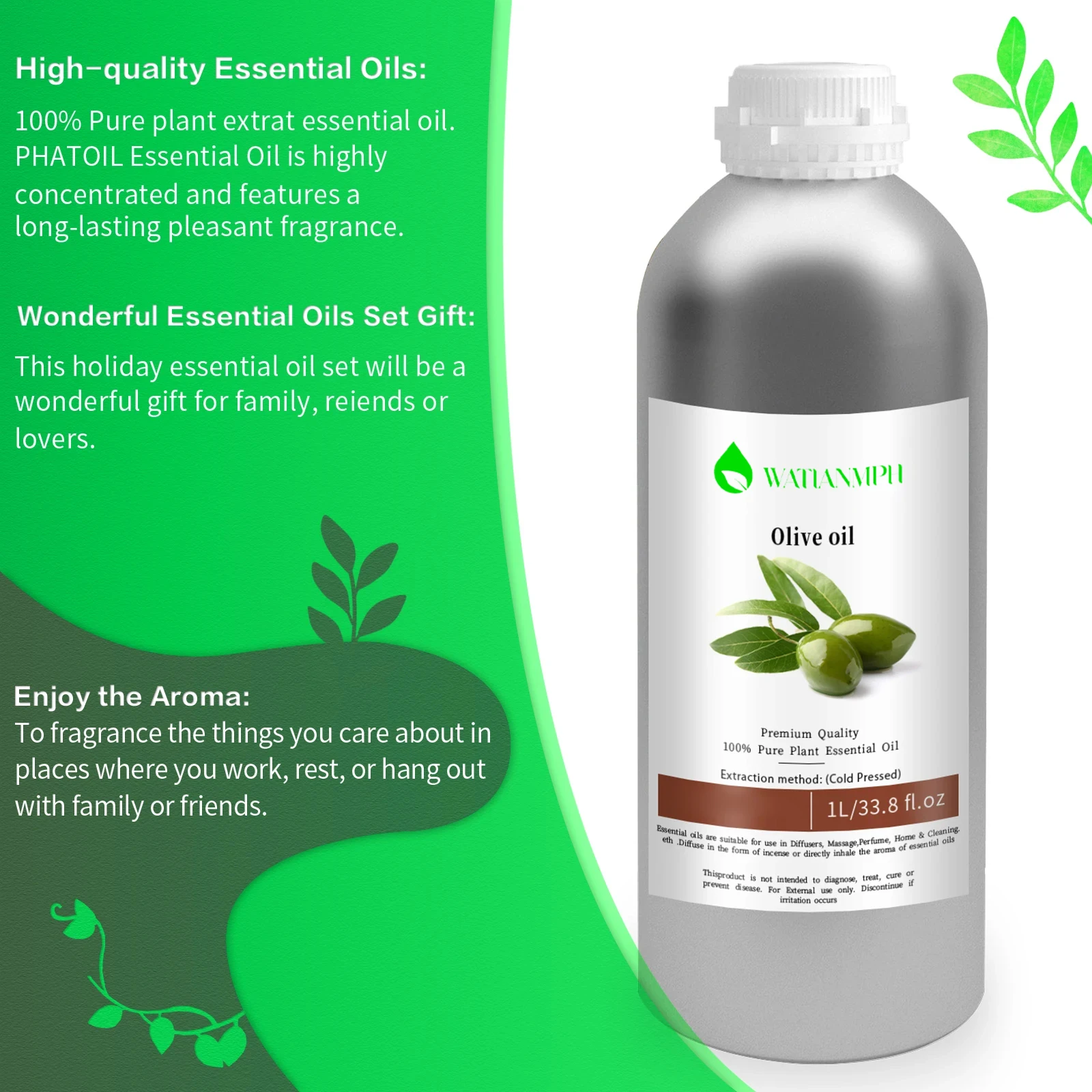 Wholesale bulk price olive oil 100% pure natural organic Spain extra virgin olive oil for cosmetics and food