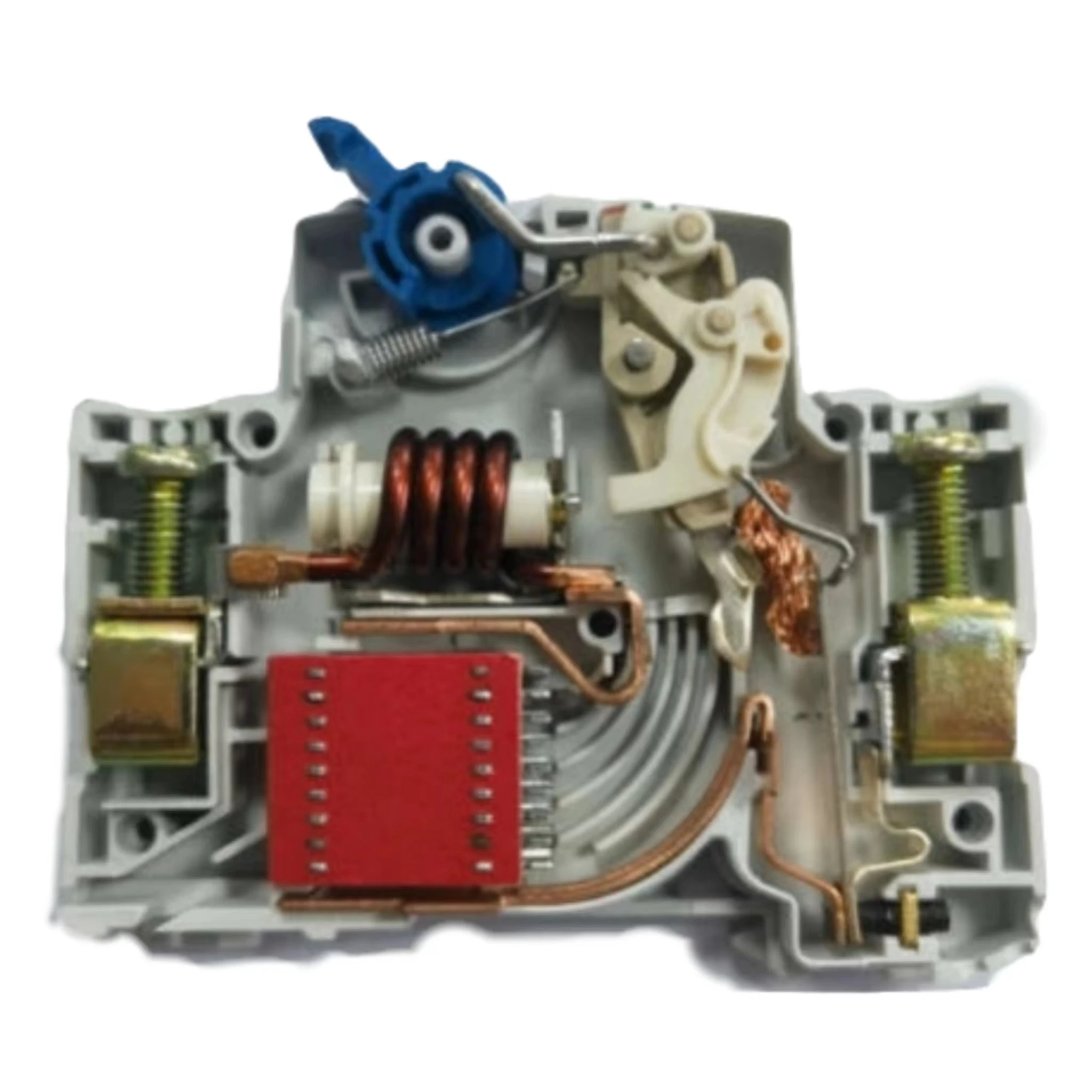 SKD Of MCB Wholesale Grey Color HQS11-63XC65 Miniature Circuit Breaker MCB  C65 C45 L7 NC-100 original manufacturer
