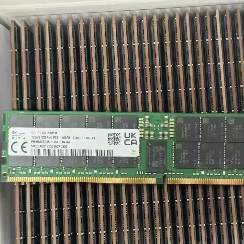 SK Ushynix Server RAM 16GB 32GB 64GB 128GB 256GB DDR5 PC5-4800B ECC RDIMM HMCT04MEERA133N Server Memory Module