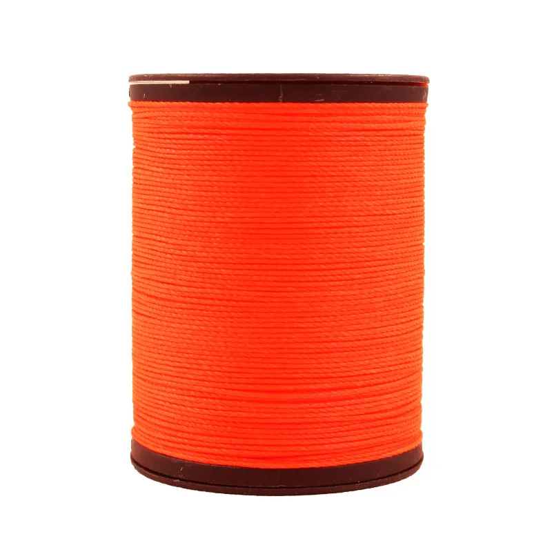 420d/3 Round Flat Waxed Leather Threads Craft Polyester Handmade Boned Sewing Elastic Line Diy Cord