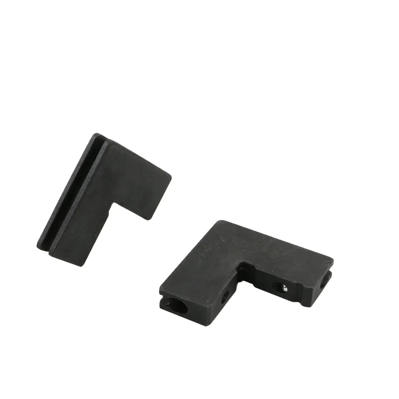 90 Degree Plastic Angle Black Nylon Corner Joint connector Door Window Accessories Corner bracket Plastic Screen Corner cleat