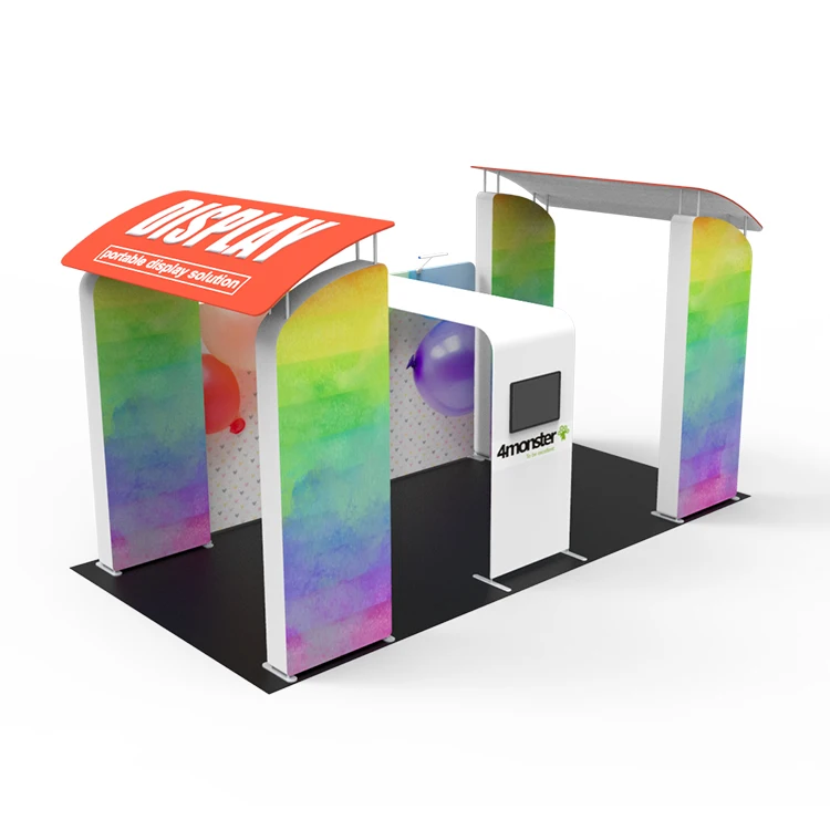 10x20ft Tension fabric arch display trade show booth Displays and Events for Exhibits
