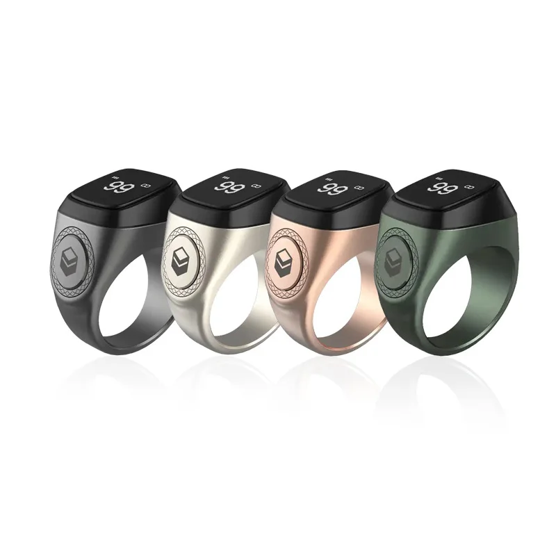 Muslim prayers tally counter reminder five daily prayers tasbeeh smart tasbih zikr ring