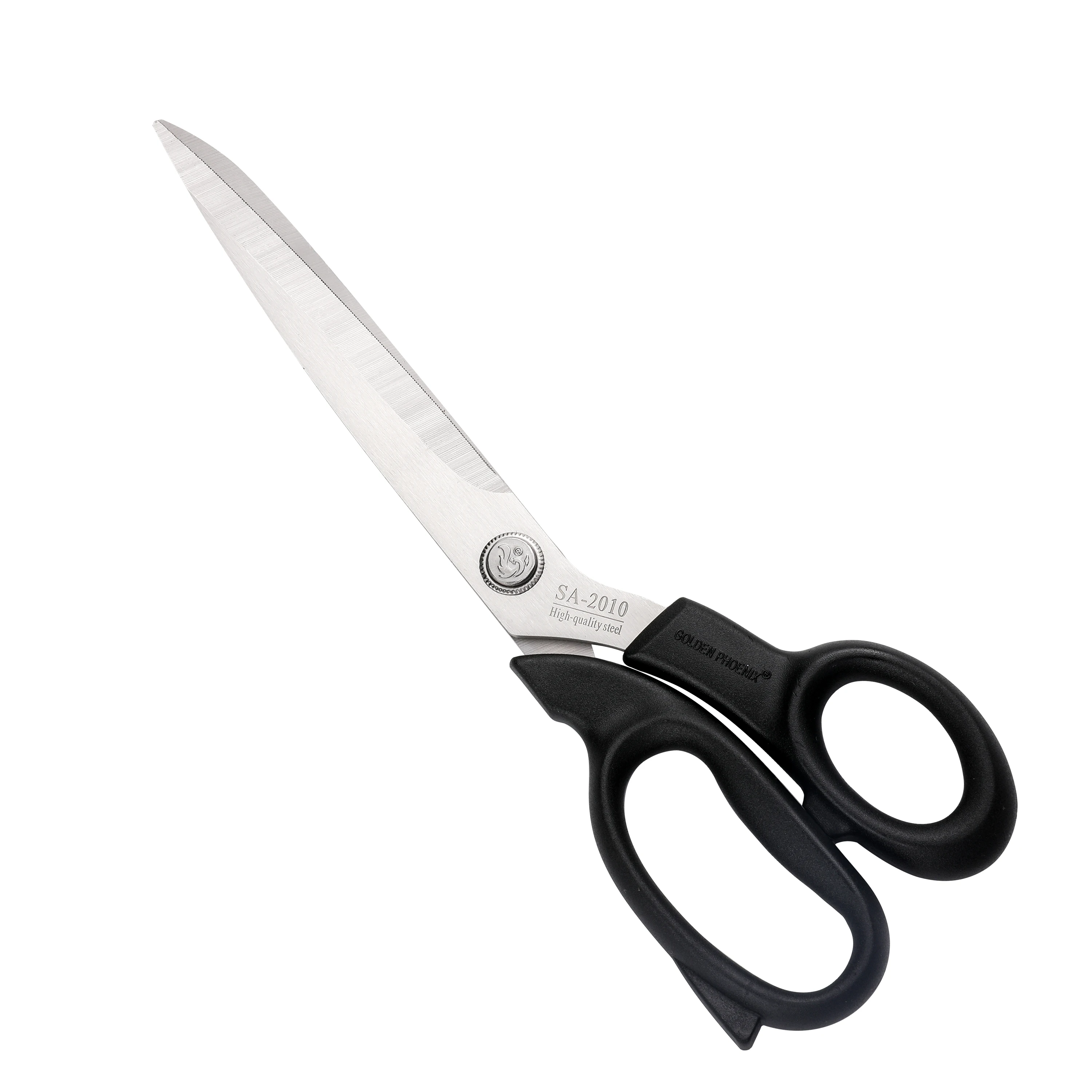 Золотые Феникс 10-дюймовые портновские ножницы из нержавеющей стали, профессиональная ткань для шитья, Лидер продаж