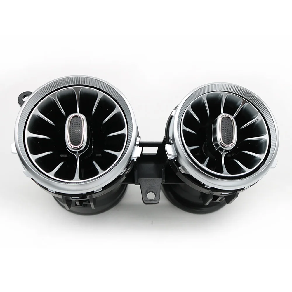 Автомобильный Кондиционер турбинный выход Vent рамка 64 цвета атмосферный свет LED интерьер окружающий свет для Mercedes W213