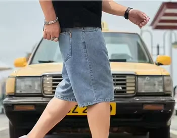 Шорты мужские свободные с логотипом на заказ