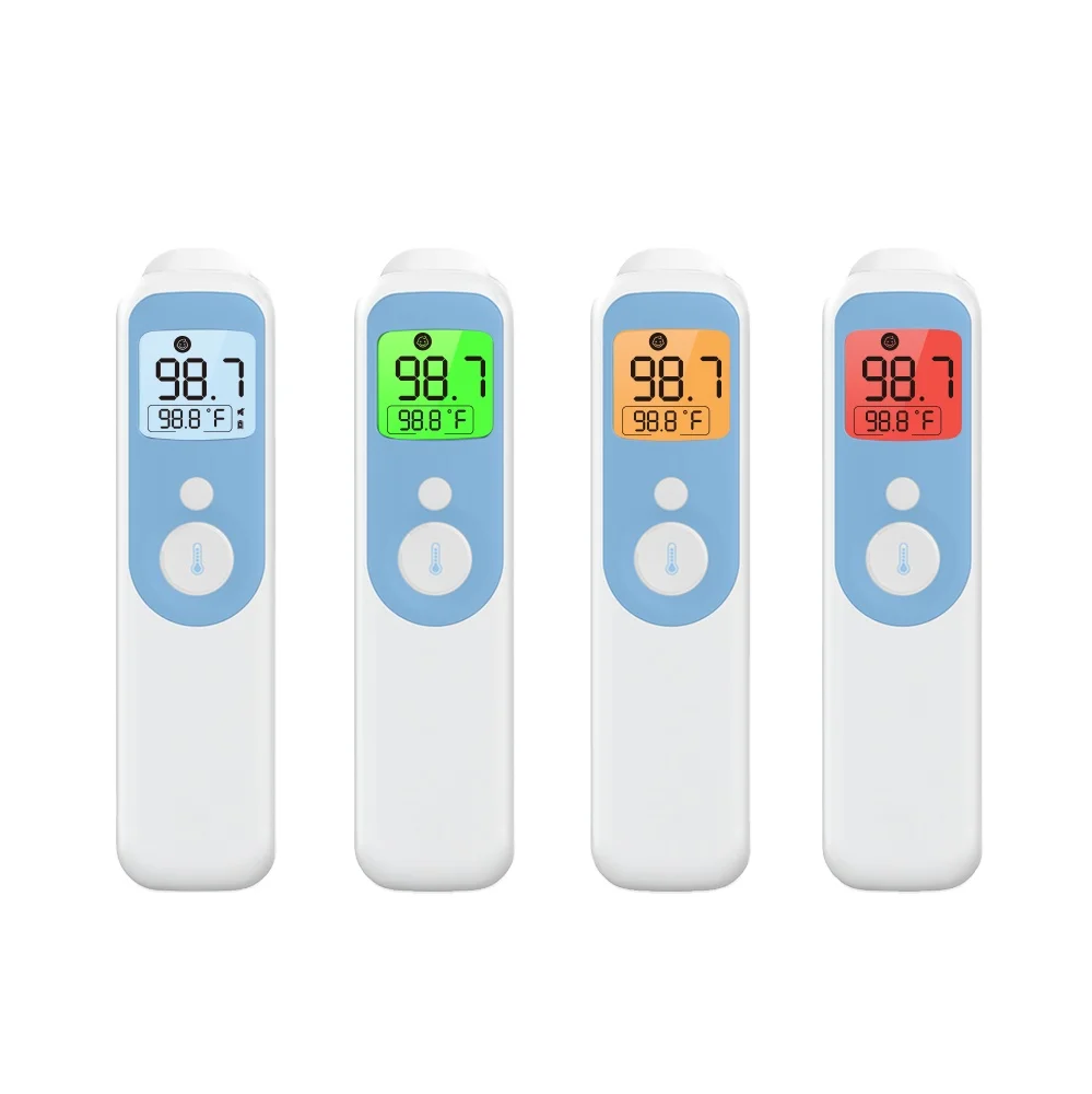 Non Contact Termometro Infrarojo Baby Digital Infrared Forehead Laser Digitales Temperature Recognition Infrared  Thermometer