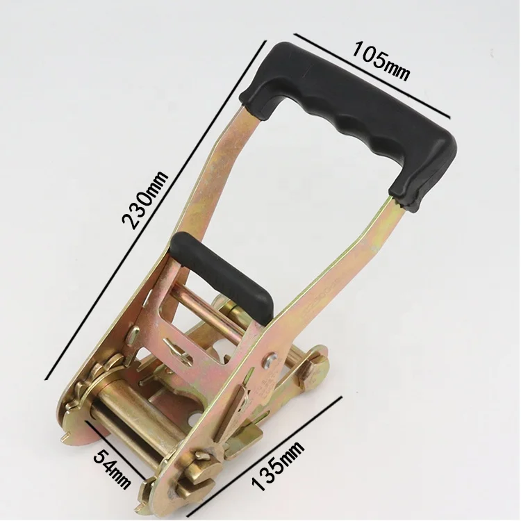 2inch 5T ratchet buckle ratcheting binding buckles with wide standard Aluminum Handle