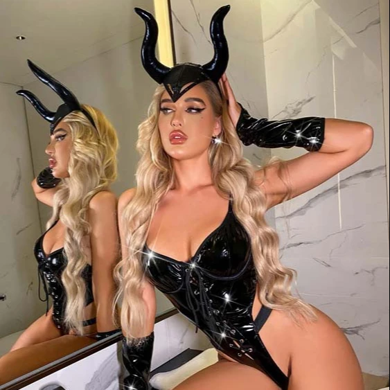 King Mcgreen Star Bunny Female Lingerie Naked Sexy Erotic Hot Outfit Leather Night Wears Ladies Women Pornography Fetish Sissy