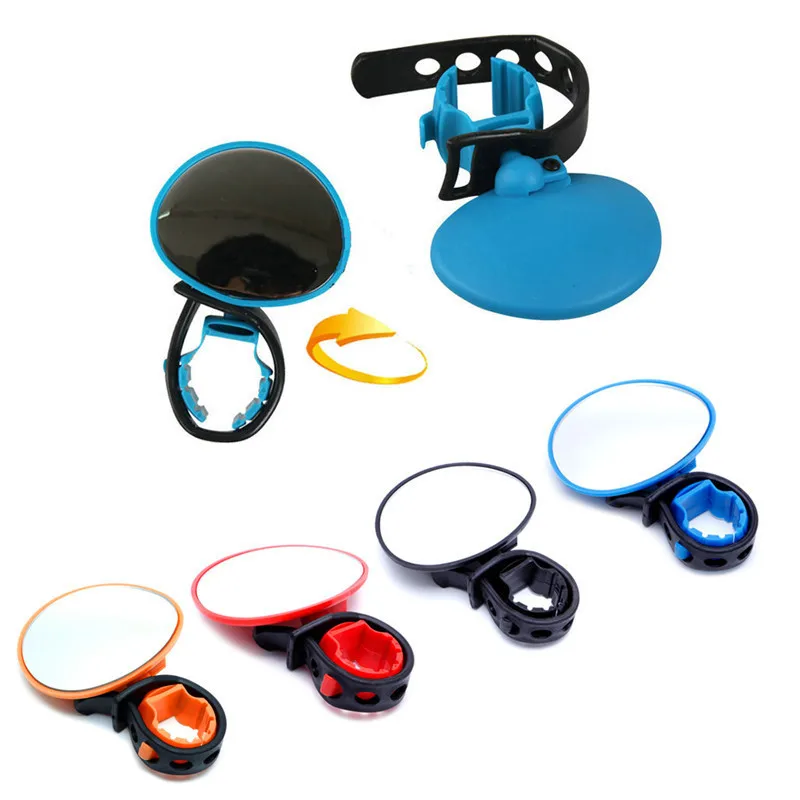 Mini Adjustable Bicycle Rear-view Mirror Mountain Bike Viewing Rear Bicycle Reflector Belt Model
