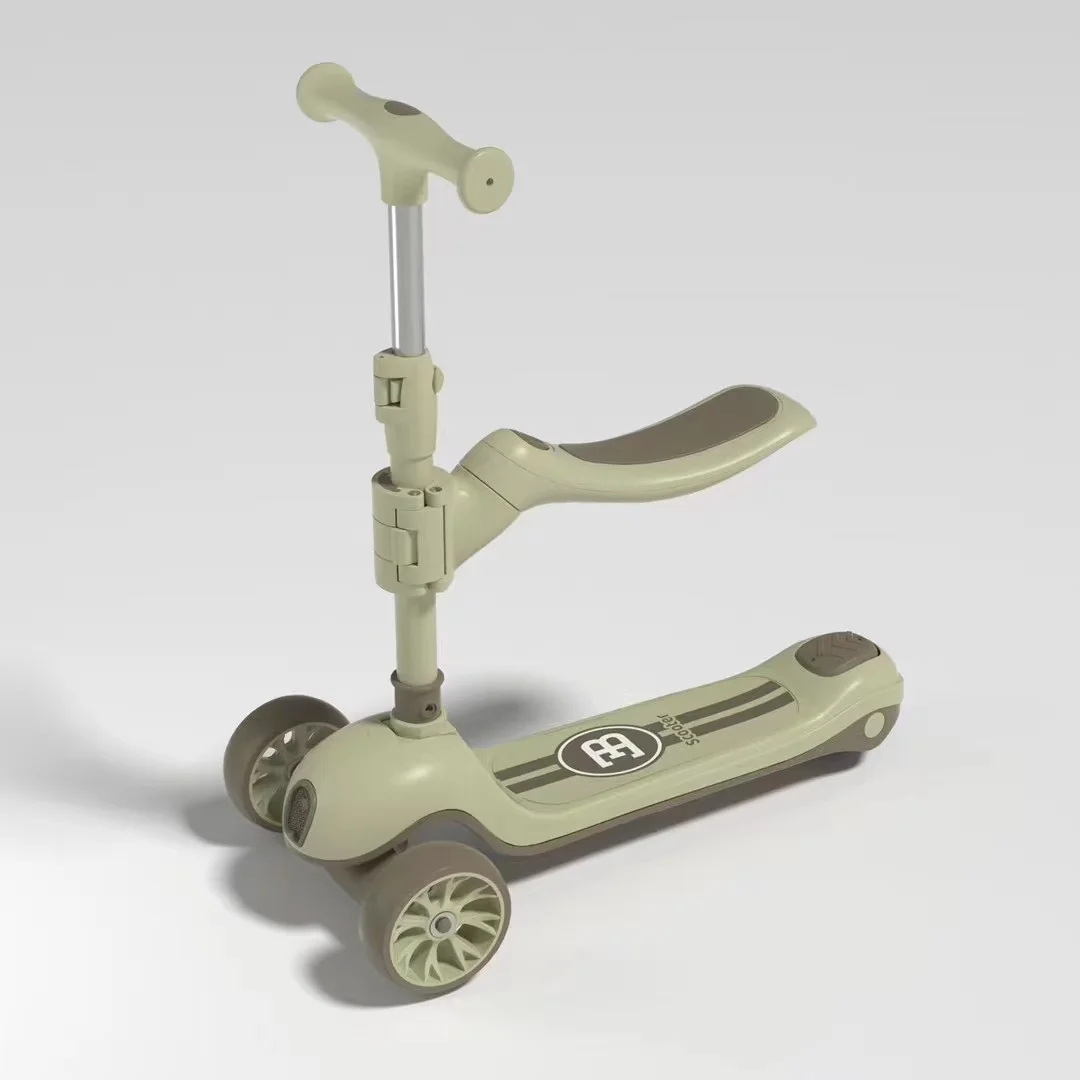 Quick Foldable 3 Wheel Kids Scooter Height Adjustable kids Scooter