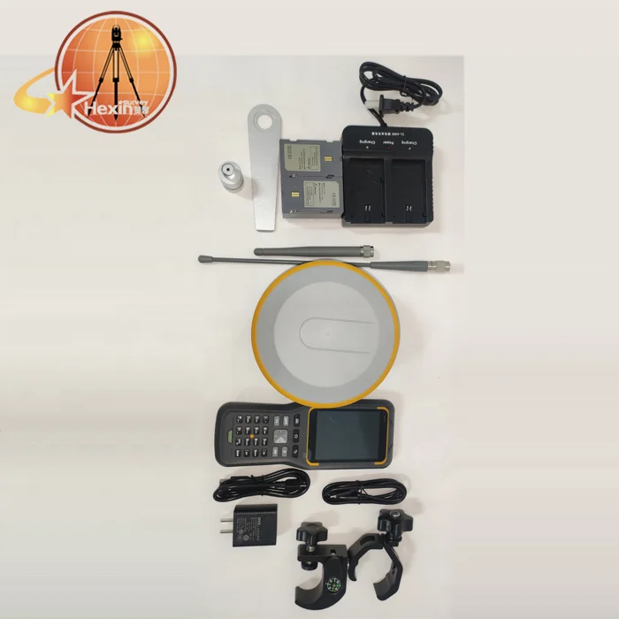 High performance Hi-Target V90plus GPS RTK double frequency 800 channels GPS GNSS supports Tilt Survey System